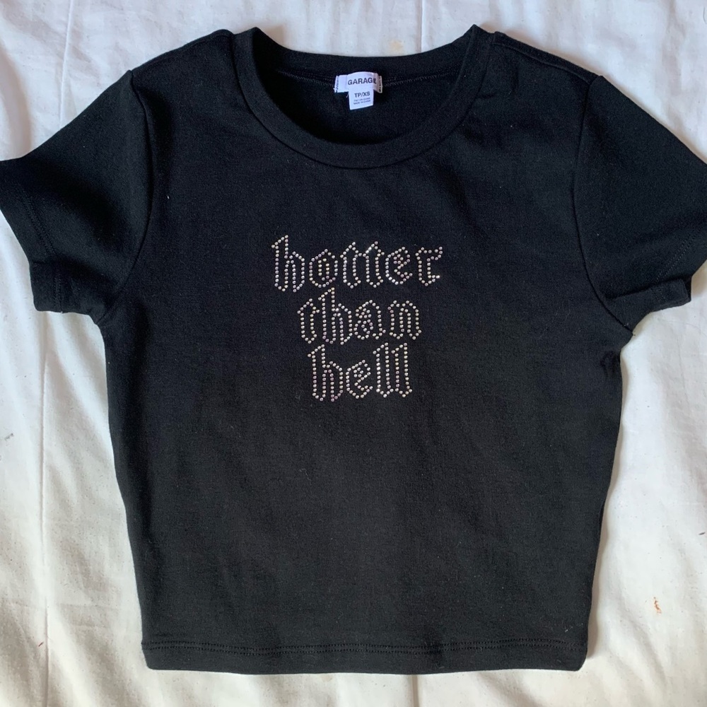 Cute Black garage top🖤